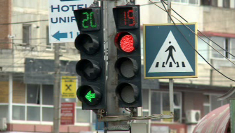 IASI. Test de viteza pe trecerea de pietoni Imagine