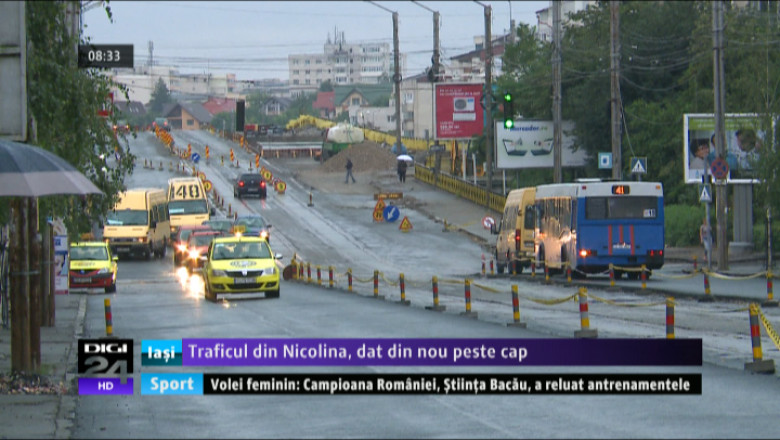 IASI. Traficul din Nicolina, dat din nou peste cap de maine Imagine