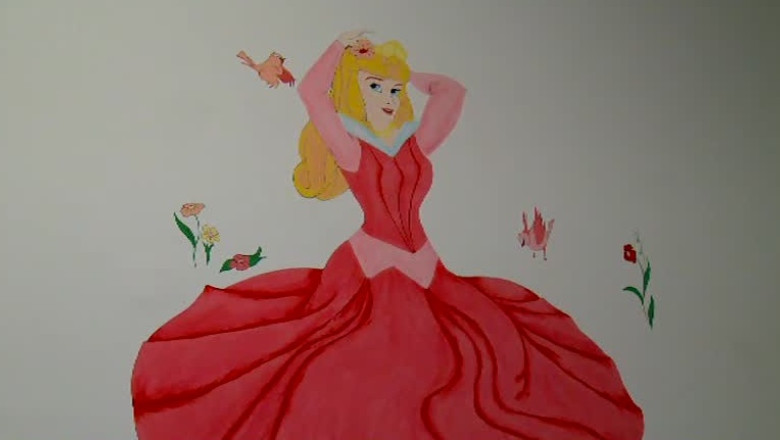 Idee de afaceri pentru pasionatii de desen: picturile pe pereti Imagine