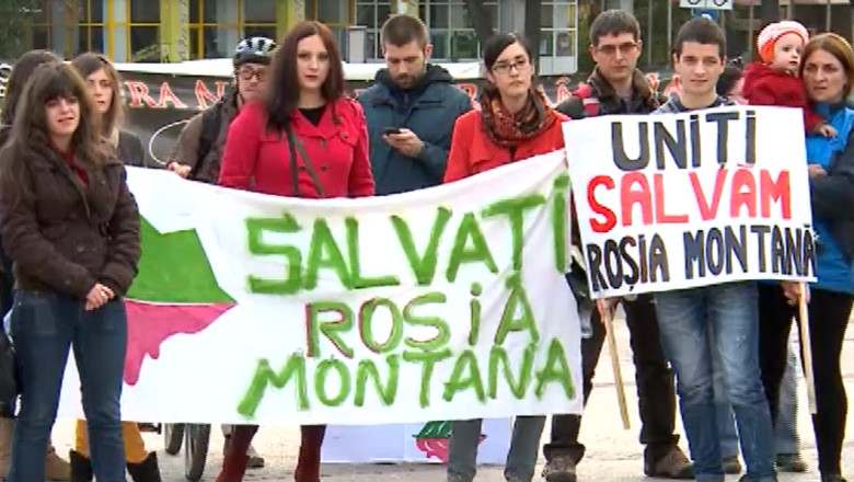 Iesenii s-au mobilizat pentru Rosia Montana Imagine