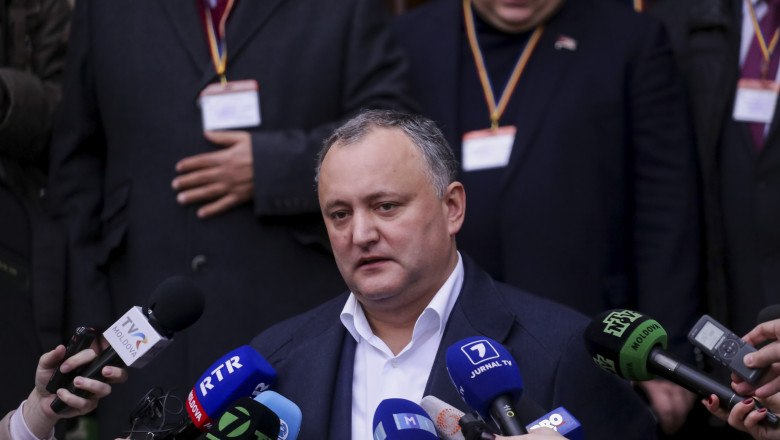 Igor Dodon, despre cumnatul sau care manca un document cand au intrat procurorii in casa: „Poate fi explicat prin emotiile unui om” Imagine
