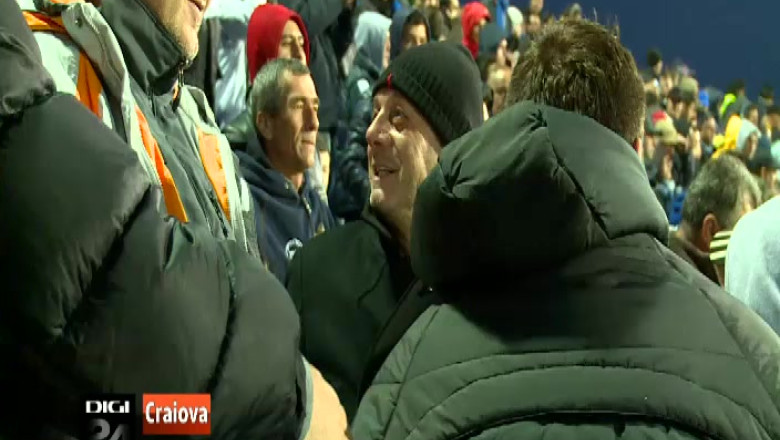 Ilie Balaci, suporter de lux la tribuna intai Imagine