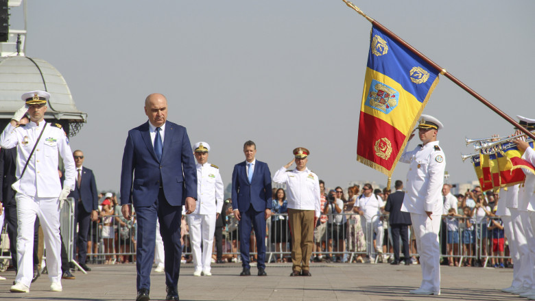 Ilie Bolojan, huiduit la Constanta, inaintea discursului de Ziua Marinei: „Sa trecem peste aceasta perioada dificila” Imagine