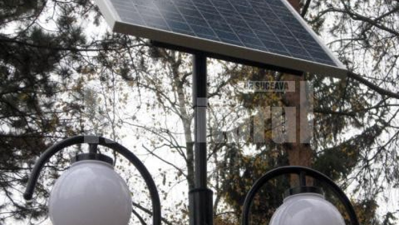 Iluminat fotovoltaic la Navodari. 40% din orasul Navodari va fi luminat cu energie de la soare Imagine