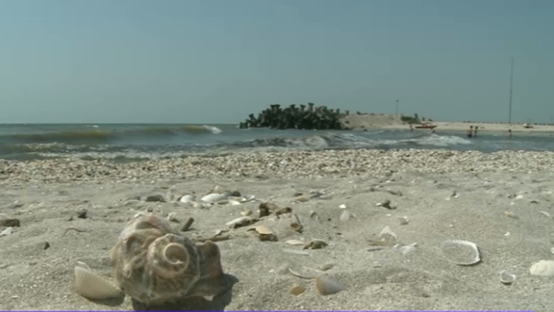 Imagini de la Gura Portitei, una dintre cele mai frumoase plaje de la Marea Neagra Imagine