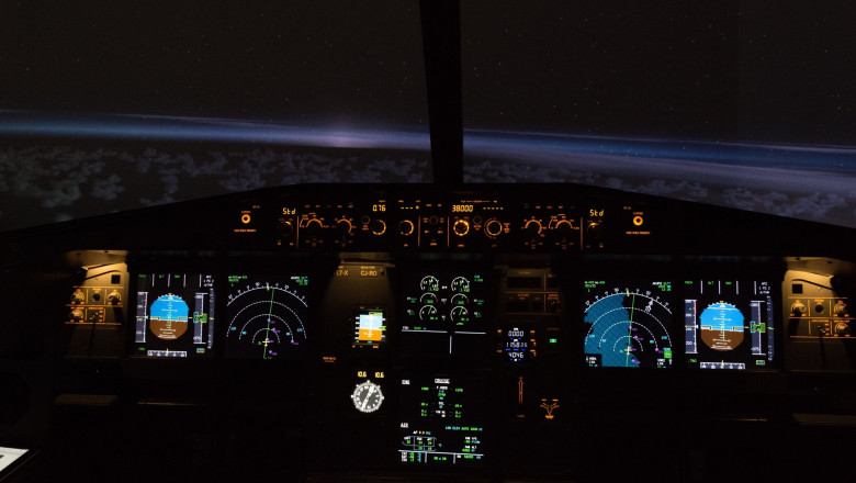 Imagini din Flight X, singurul simulator din Romania al unei aeronave Airbus A320 Imagine