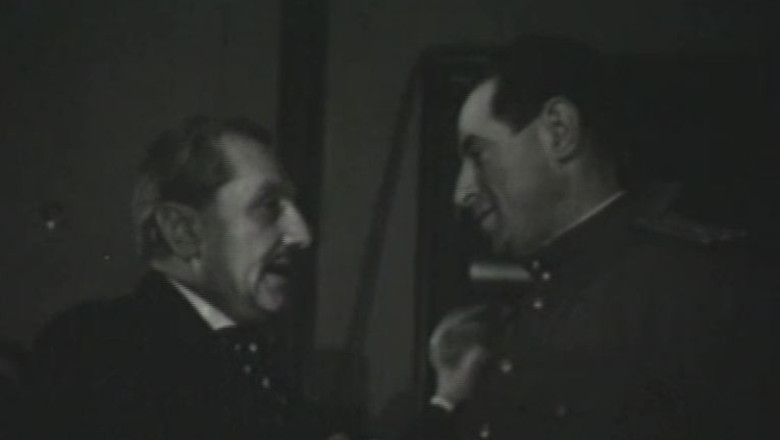 Imagini document. 1944 - „Contact intim” intre membrii Misiunii Aliate Imagine