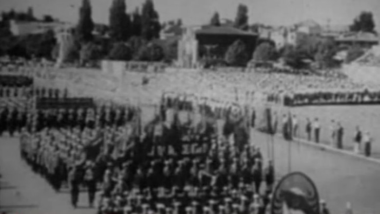 Imagini document. 1949: 1 Mai muncitoresc Imagine