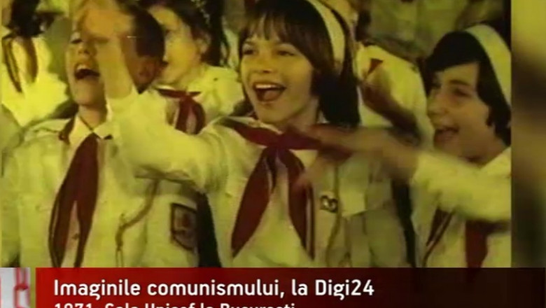 Imagini document. 1971: Gala UNICEF la Bucuresti Imagine