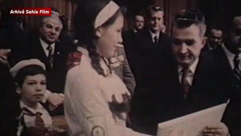 Imagini document. 1972: Intalnirile pionierilor cu tovarasul Nicolae Ceausescu Imagine