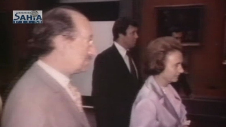Imagini document. 1978: Elena Ceausescu, in vizita la Tate Gallery Imagine