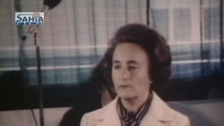 Imagini document. 1978: Elena Ceausescu, la Institutul Regal de Chimie Imagine