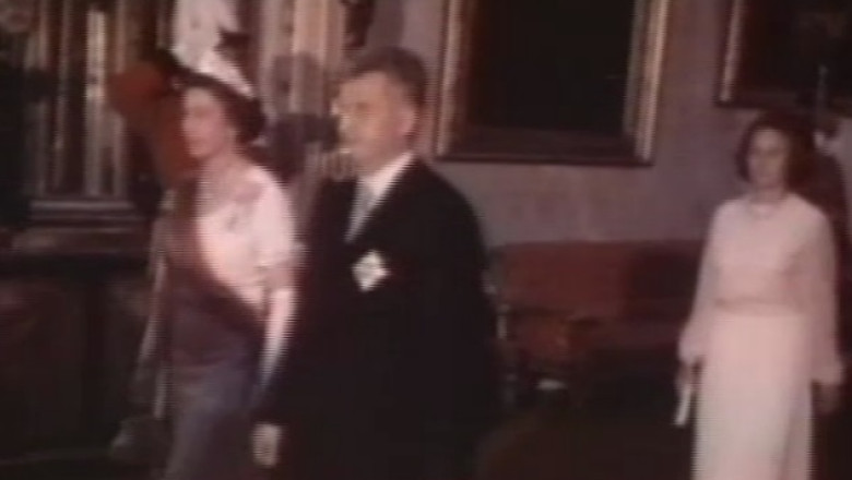 Imagini document. 1978 - vizita sotilor Ceausescu in Marea Britanie Imagine