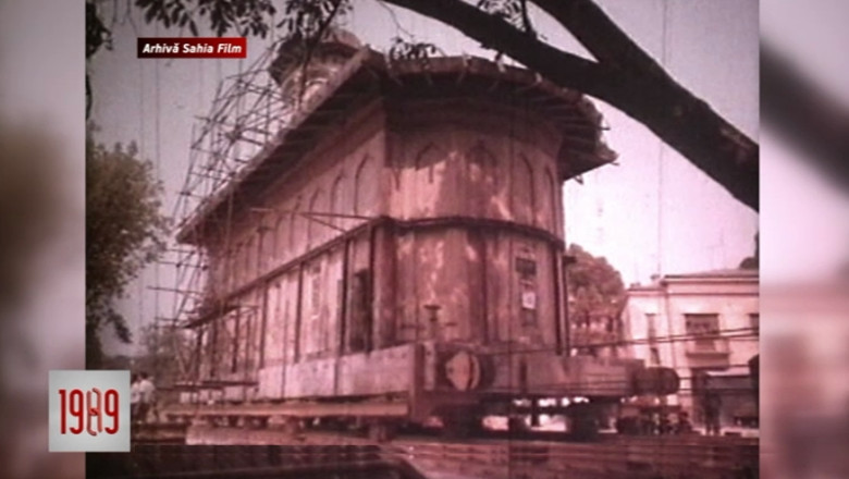 Imagini document. 1982: Casa Poporului inlocuieste Schitul Maicilor. Transmutarea, „un succes deplin” Imagine