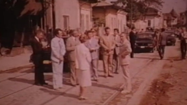 Imagini document. 1982: „Demolatorul” Ceausescu in actiune Imagine