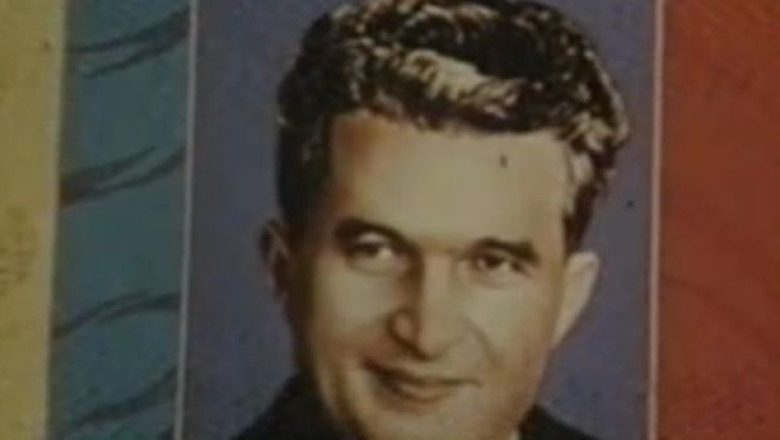 Imagini document. 1989: Omagiu fierbinte conducatorilor iubiti Imagine