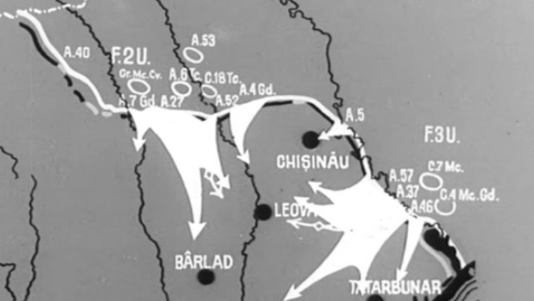 Imagini document. 20 august 1944: Ofensiva armatei sovietice pe frontul de rasarit Imagine