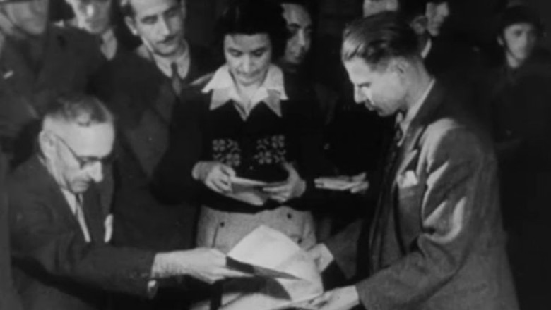 Imagini document. Alegerile din 1946, desfasurate intr-o atmosfera de mare tensiune politica Imagine