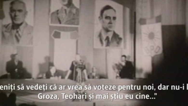 Imagini document. Ana Pauker infiereaza partidele istorice Imagine