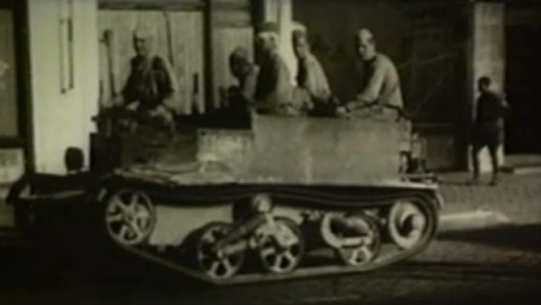 Imagini document. August 1944: Armata Rosie intra in Bucuresti Imagine