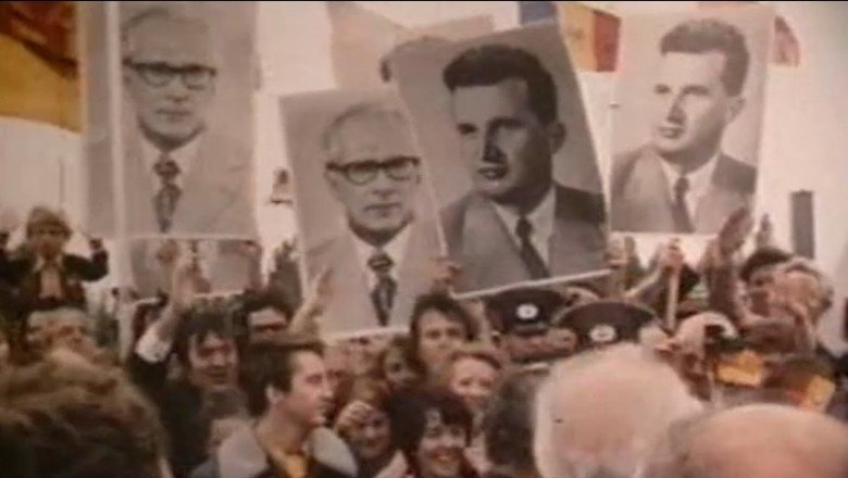 Imagini document. Iunie 1977: Nicolae Ceausescu in Berlinul de Est Imagine