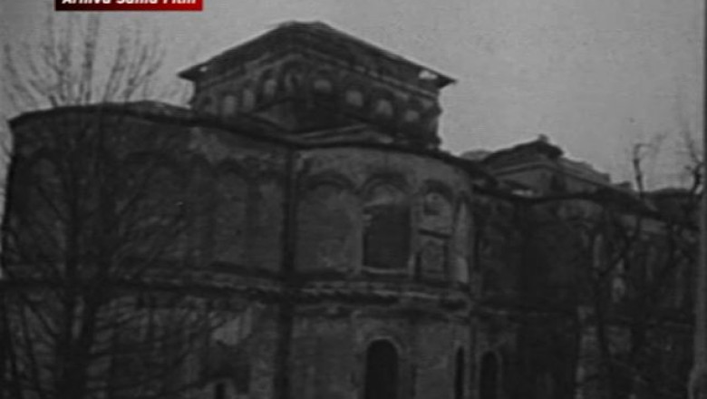 Imagini document. Manastirea Vacaresti, demolata la ordinul lui Nicolae Ceausescu Imagine