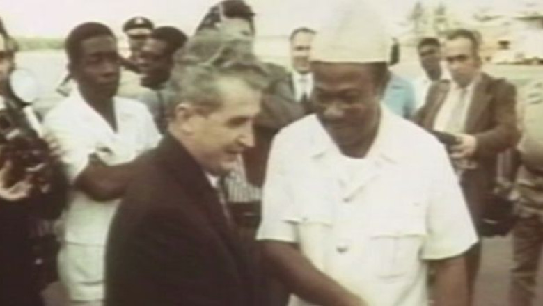 Imagini document. Nicolae Ceausescu, in lumea a treia Imagine