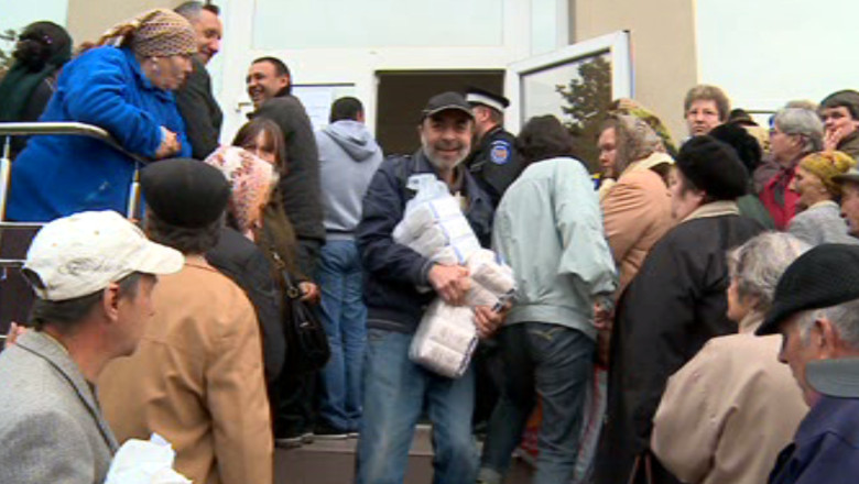 Imbulzeala la Suceava pentru ajutoarele de la Uniunea Europeana Imagine