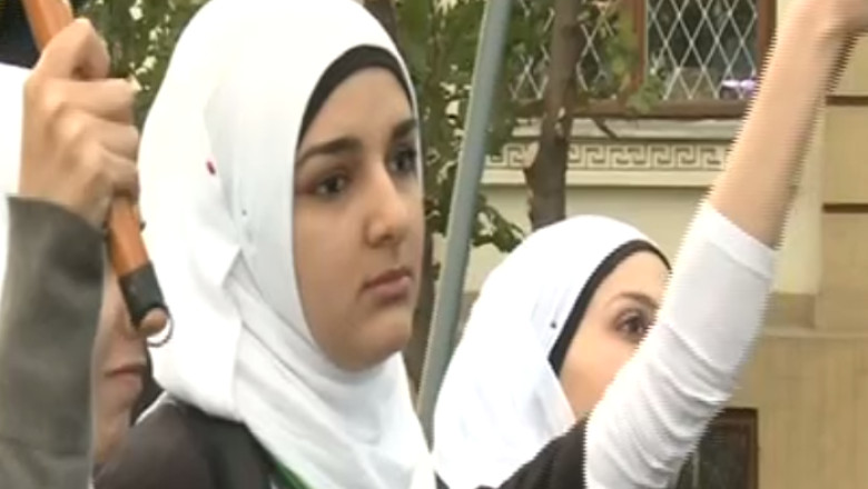 Imigrantii sirieni vor protesta astazi in fata ambasadei Siriei din Bucuresti Imagine