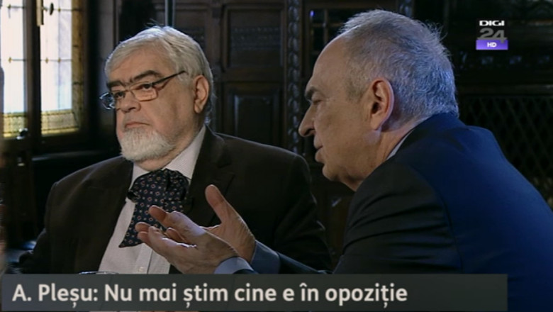 IMPARTIAL. Andrei Plesu: USL „a fost ciorba, a ajuns piftie, iar acum s-a facut ghiveci” Imagine