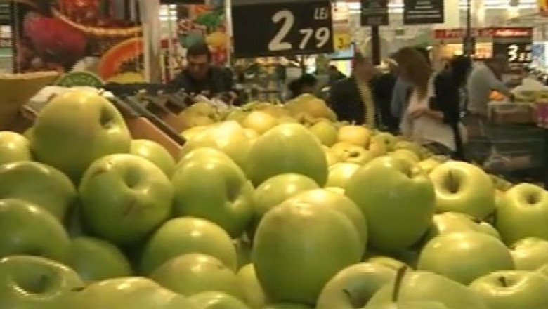 Importurile sufoca industria alimentara. Opt mere din zece sunt aduse de peste granita Imagine
