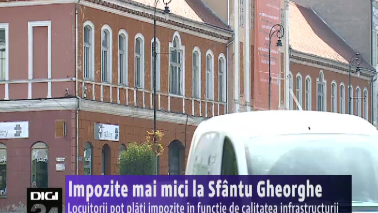 Impozite mai mici la Sfantu Gheorghe. Locuitorii pot plati impozite in functie de calitatea infrastructurii  Imagine