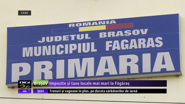 Impozite si taxe locale mai mari la Fagaras  Imagine