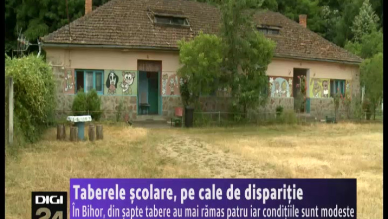 In Bihor, din sapte tabere au mai ramas patru, iar conditiile sunt modeste Imagine