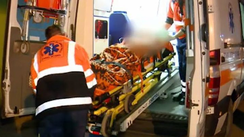 In coma, de la o petarda care i-a explodat in fata Imagine