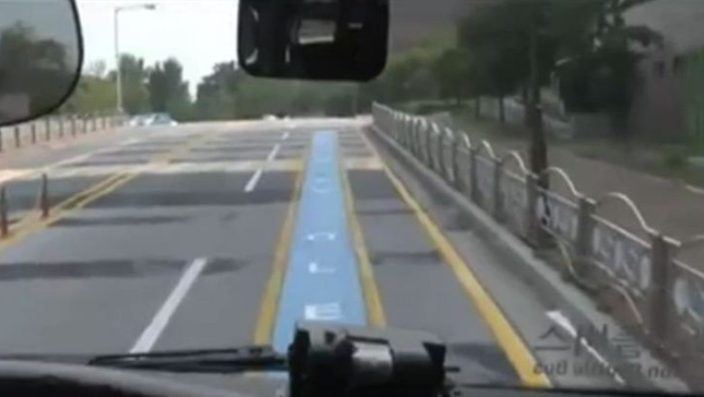 In Coreea de Sud a fost testat primul drum electric Imagine