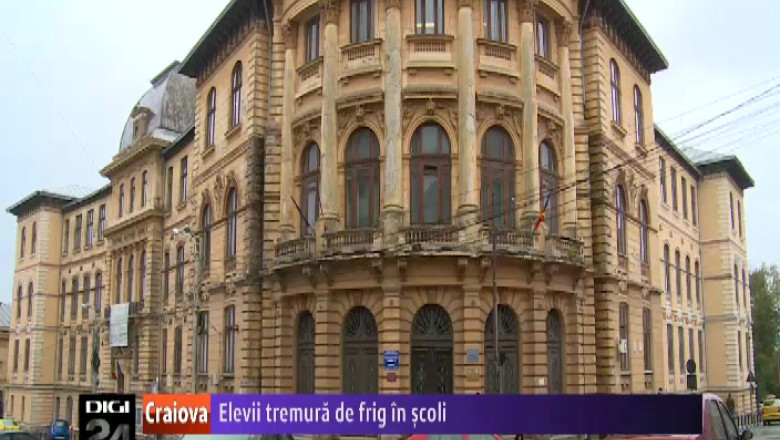 In Craiova, elevii tremura de frig in scoli Imagine