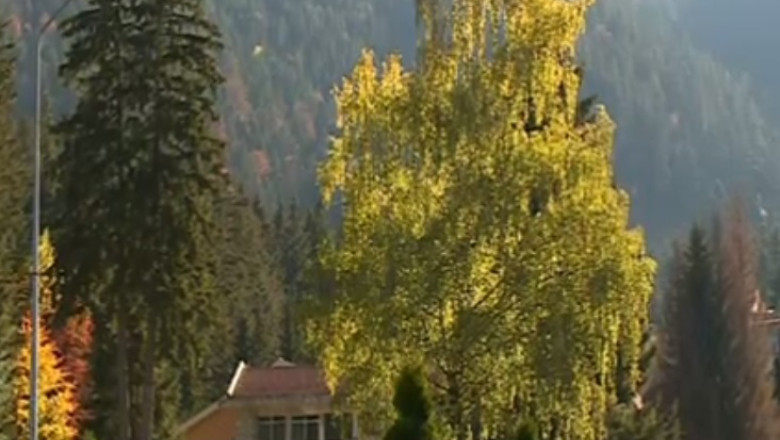 In doar o saptamana, iarna a venit si a plecat de la munte Imagine