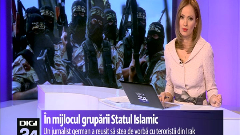 In interiorul gruparii Statul Islamic. Un jurnalist german a reusit sa stea de vorba cu teroristii din Irak Imagine