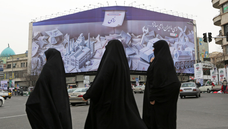 In Iran au loc primele alegeri parlamentare de dupa moartea in arest a tinerei Mahsa Amini Imagine