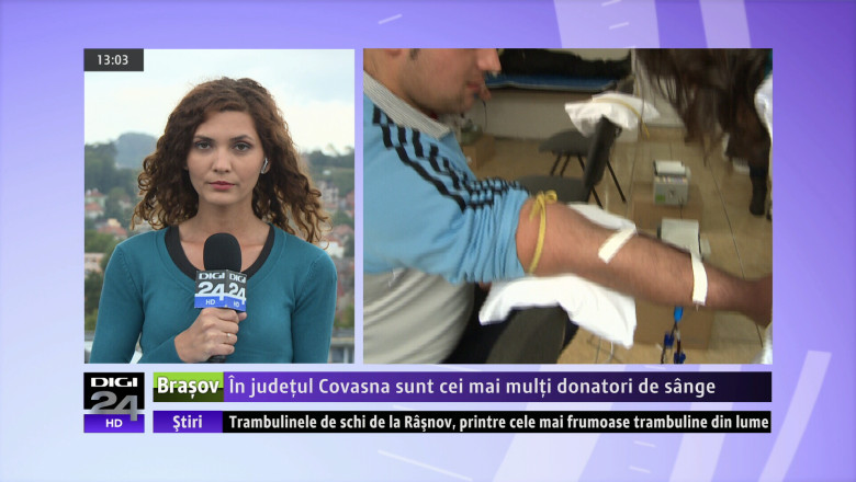 In judetul Covasna sunt cei mai multi donatori de sange Imagine