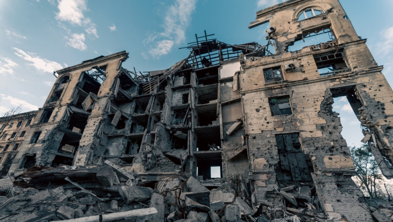 In loc sa trimita „memorandumul de pace, Rusia ataca cu drone si rachete civilii,” acuza ministrul ucrainean de externe Imagine