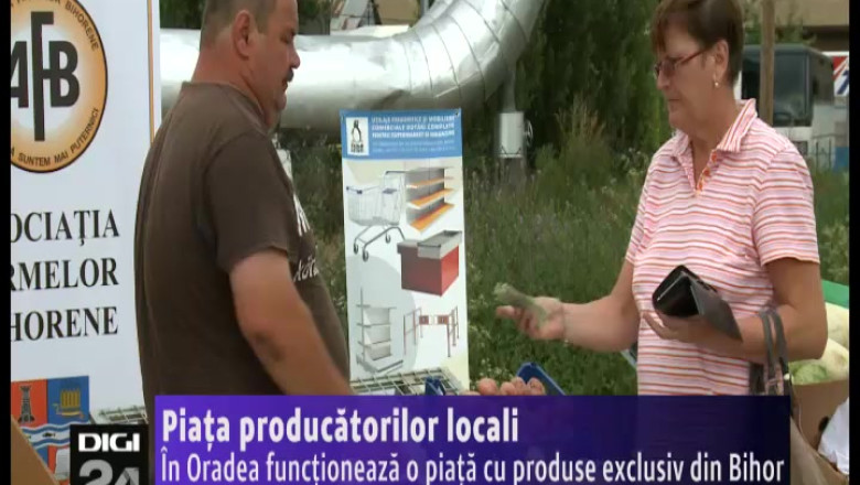 In Oradea a fost deschisa o piata a producatorilor locali, cu cele mai mici preturi din oras Imagine