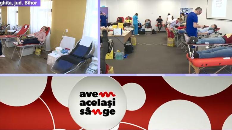 In Romania sunt amanate operatii vitale si sunt puse in pericol vieti din cauza crizei de sange. Cifrele campaniei Avem acelasi sange Imagine