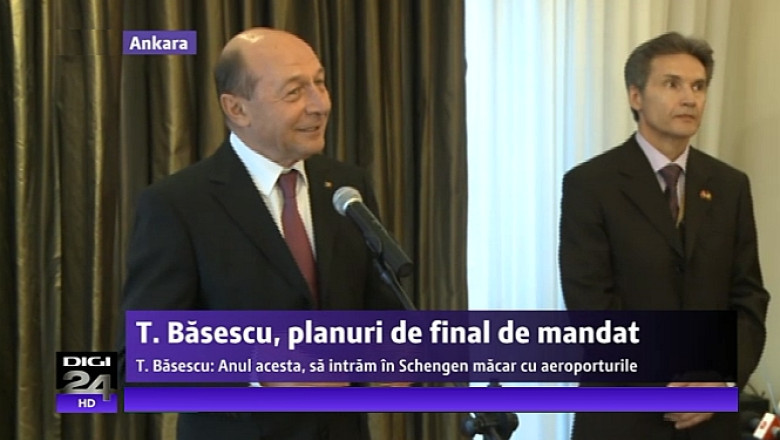 In Schengen, macar cu aeroporturile. Planurile de final de mandat ale presedintelui Traian Basescu Imagine