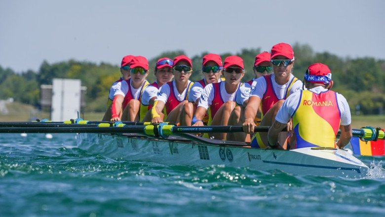 Inca doua medalii de aur la Campionatele Europene de canotaj pentru Romania. Tricolorii au cucerit 8 medalii la Munchen Imagine