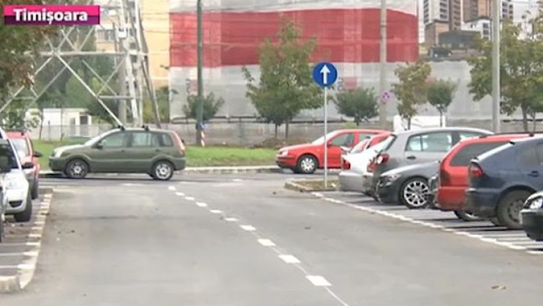 Inca o panglica taiata in Zona Soarelui din Timisoara. Lucrarile de amenajare a strazii Orion au costat peste 800.000 de lei Imagine