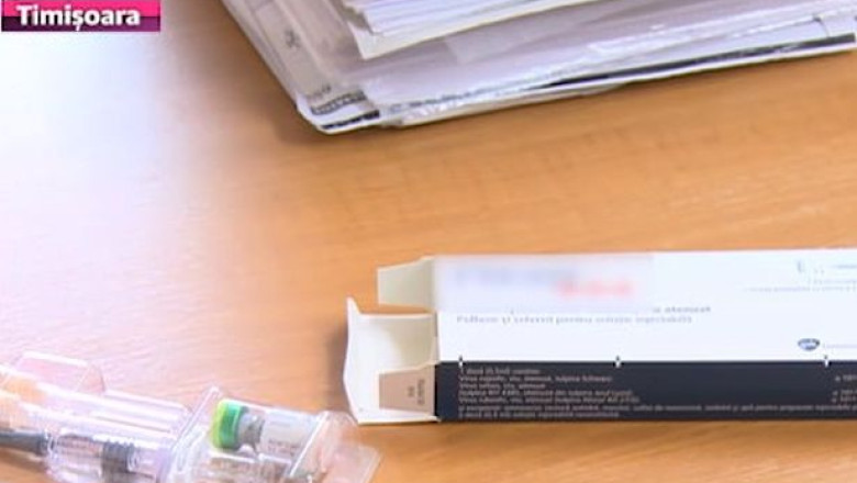 Inca o transa de vaccin antigripal. 5.800 de doze au ajuns in farmacia DSP Timis Imagine