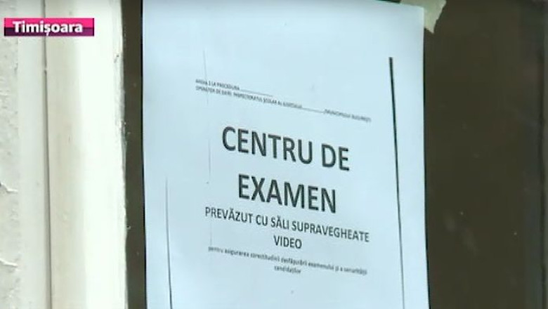 Inca un eliminat in Timis, la Bacalaureatul de toamna. Un elev a fost surprins cu telefonul mobil asupra sa Imagine