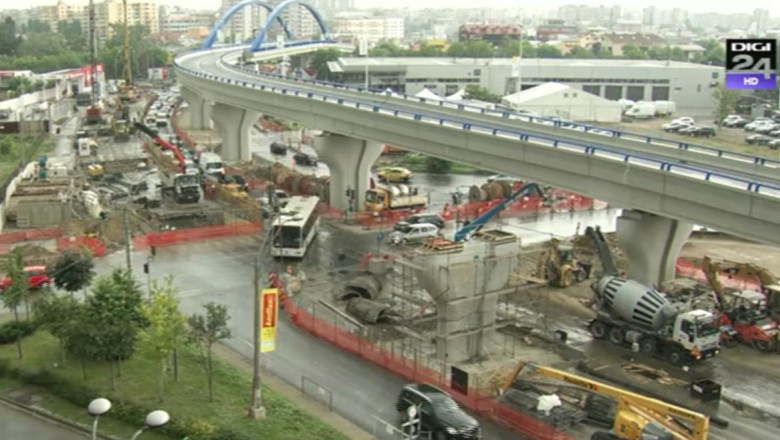 Inca un santier in zona Mihai Bravu. Primaria vrea sa reabiliteze podul peste Dambovita Imagine